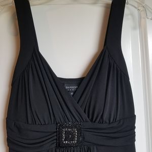 Black Dress with Bead Detail
